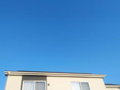 安城市にて泥で詰まった雨樋の清掃。放っておくと破損の原因にも。